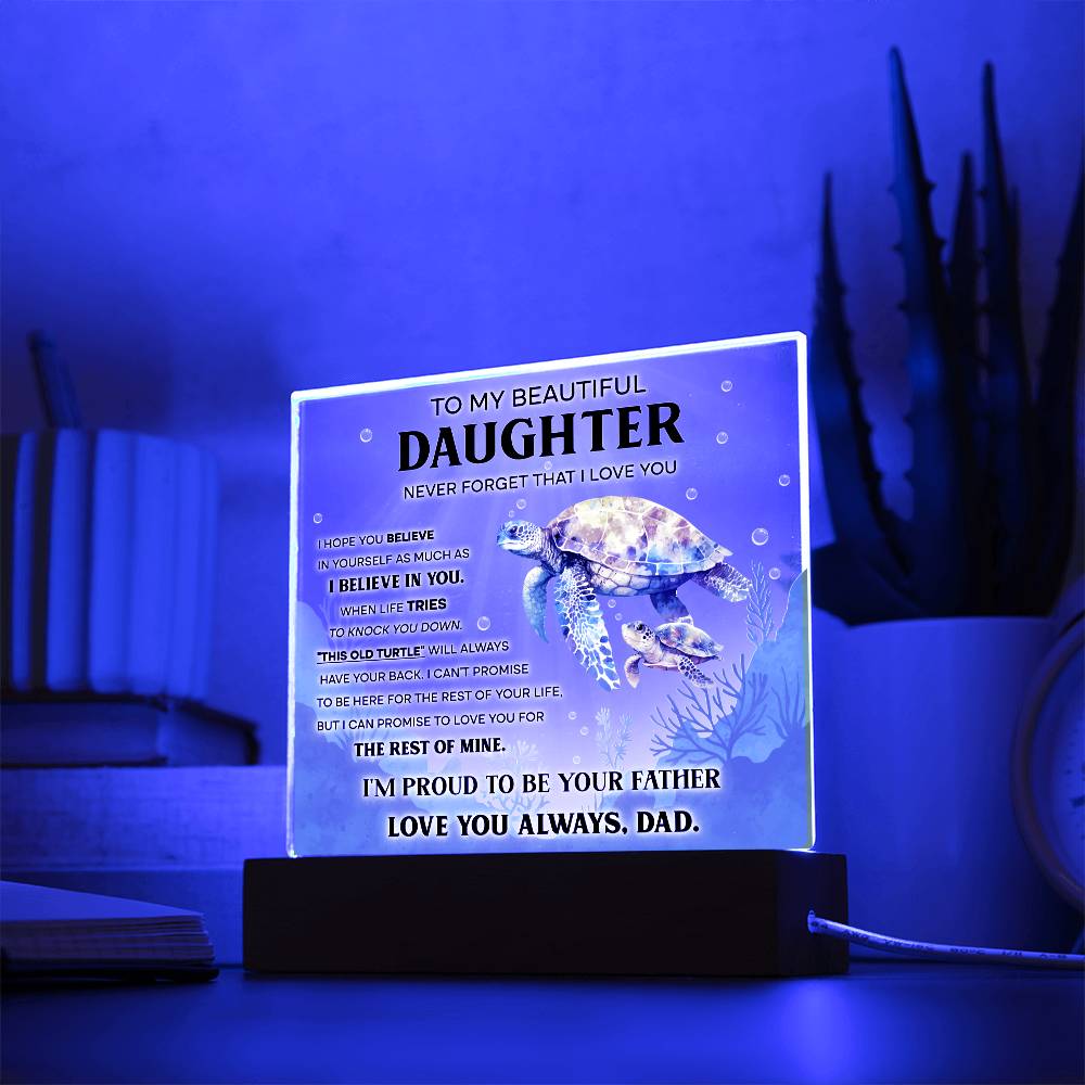 To My Beautiful Daughter