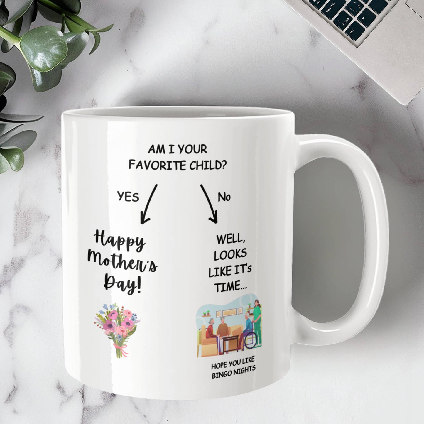 Make her laugh every morning!