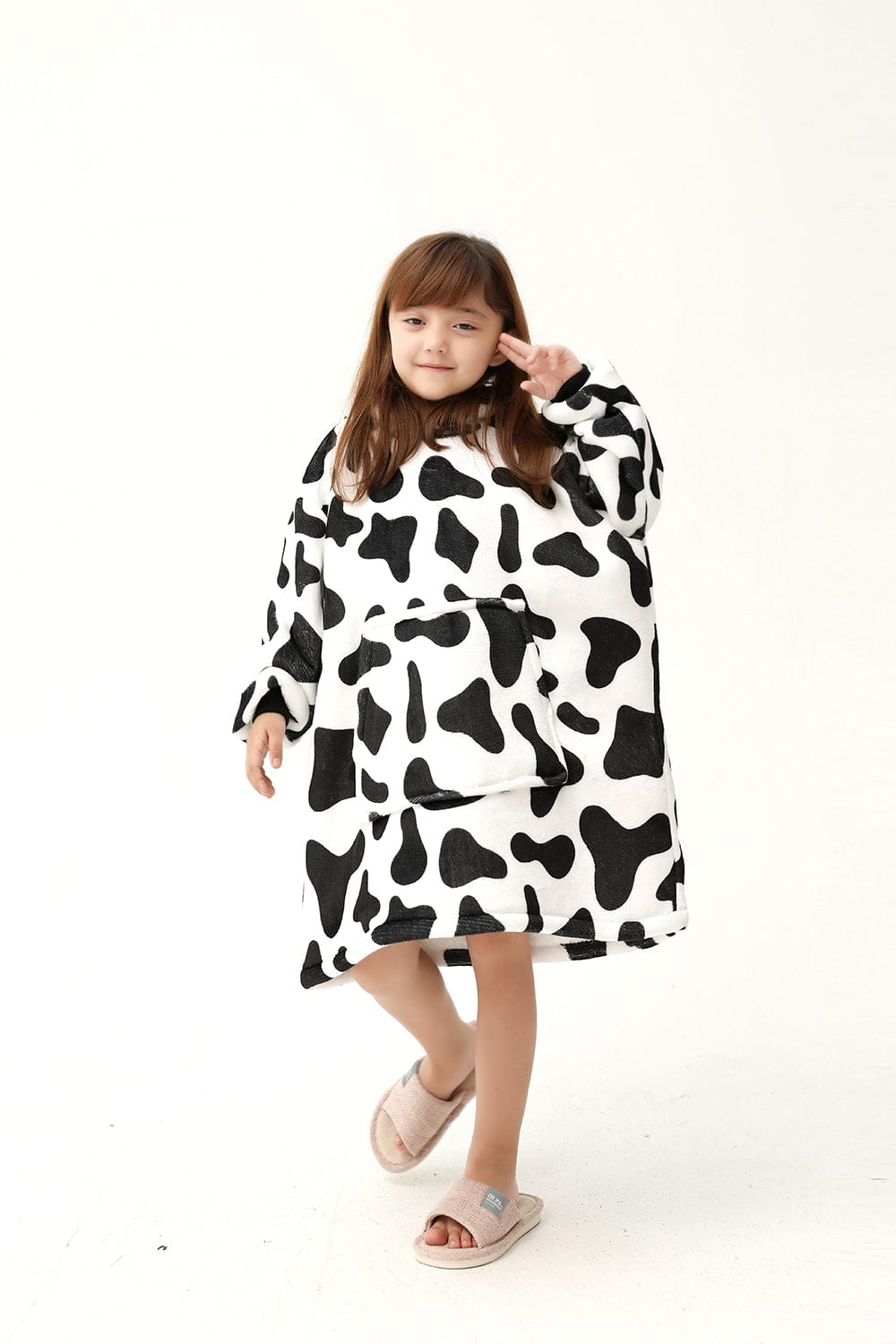 Snuggly™ Oversized Kids Blanket Hoodie - Snuggly™