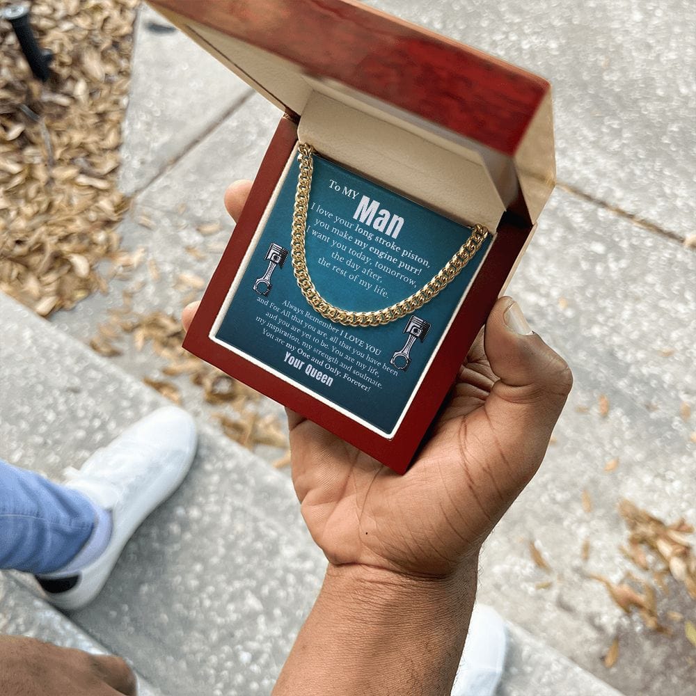 The Naughty Gift Cuban Chain - For The Special Man In Your Life - Snuggly™