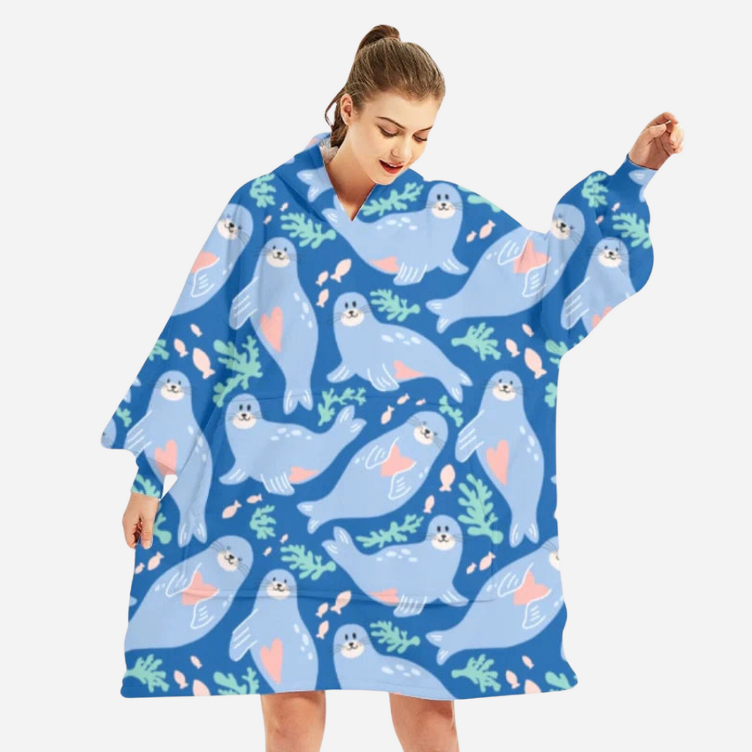 All Snuggly Oversized Blanket Hoodie Designs