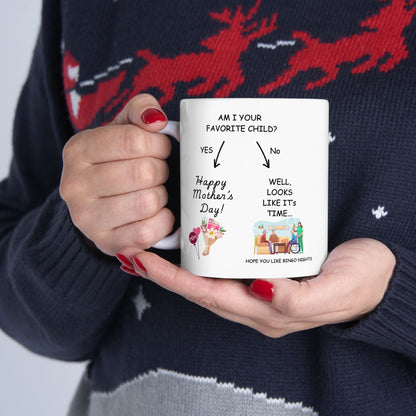 Mother's Day Ceramic Mug — Funny Mug (11oz & 15oz)