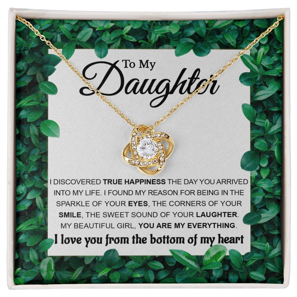 To My Daughter, My True Happiness