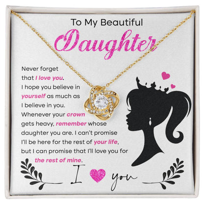 To My Beautiful Daughter