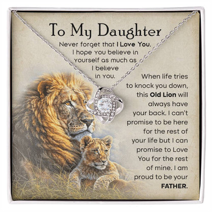 To My Daughter-Old Lion Dad