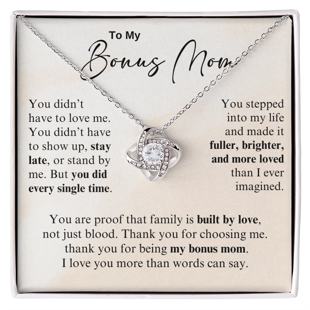 To My Bonus Mom