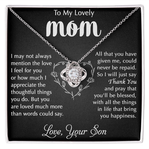 My Lovely Mom - I Appreciate