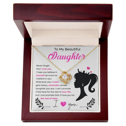 To My Beautiful Daughter