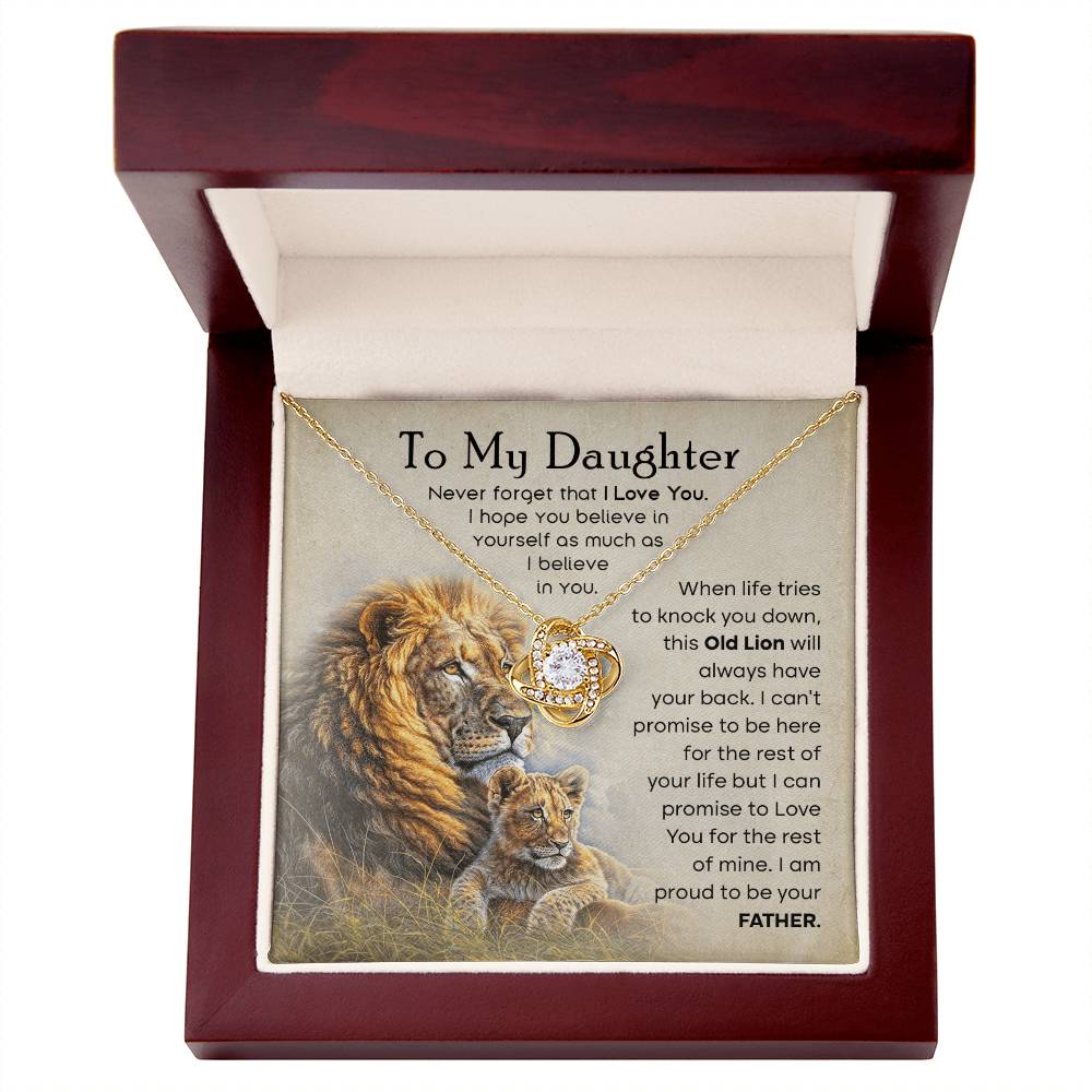 To My Daughter-Old Lion Dad