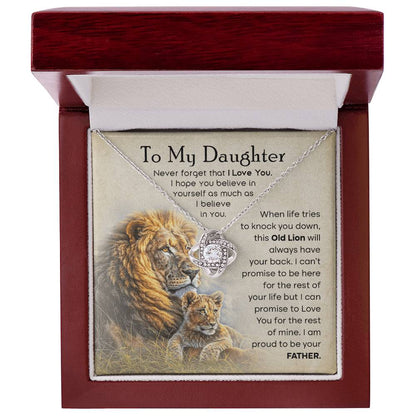 To My Daughter-Old Lion Dad