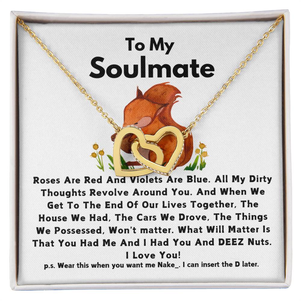 To My Soulmate - Double Hearts