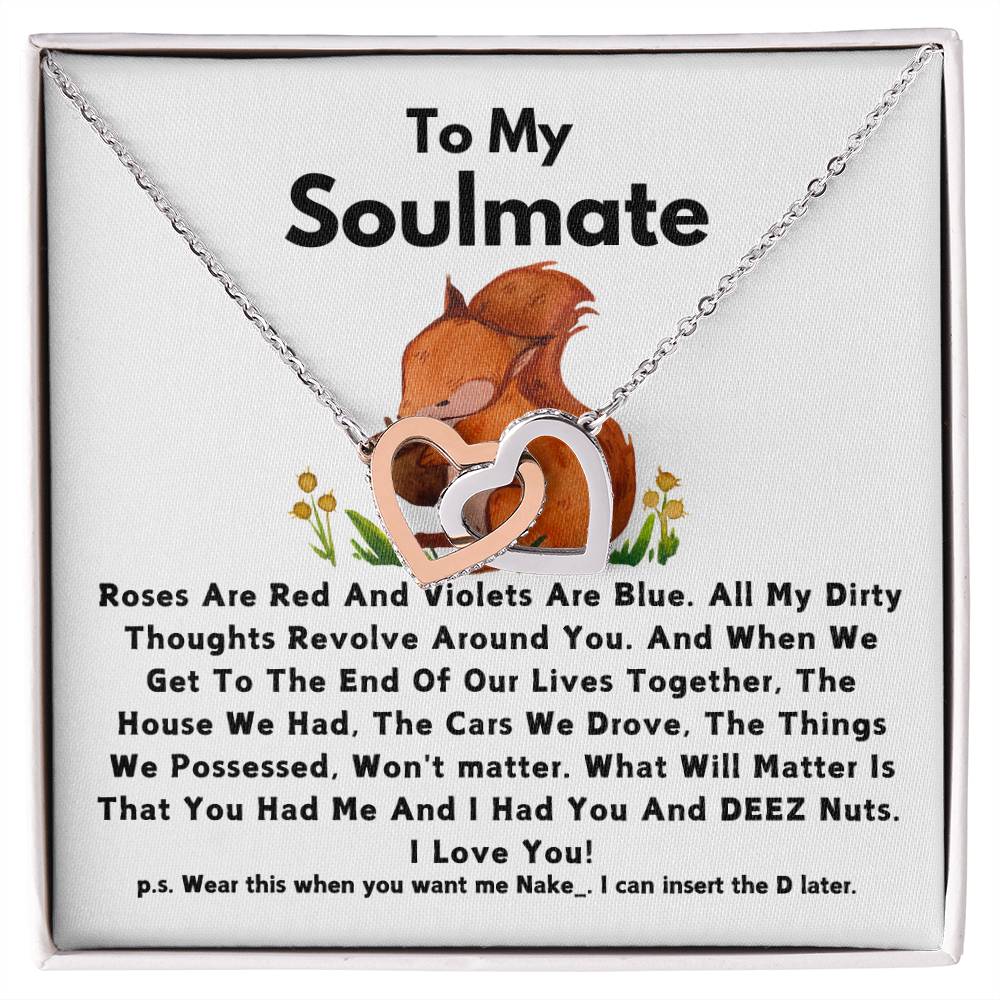 To My Soulmate - Double Hearts