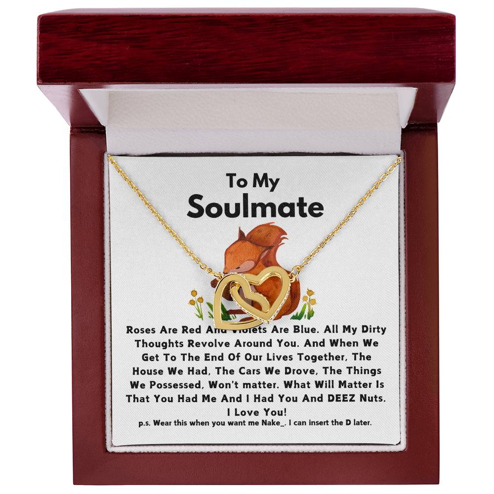 To My Soulmate - Double Hearts