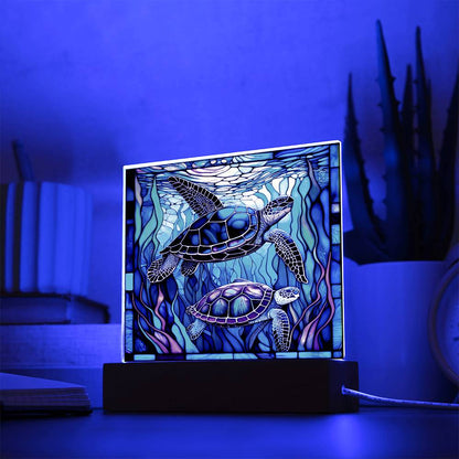 Stained Glass Turlte