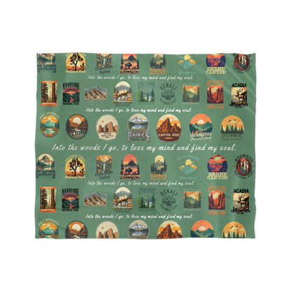 Snuggly National Parks Blanket Gift