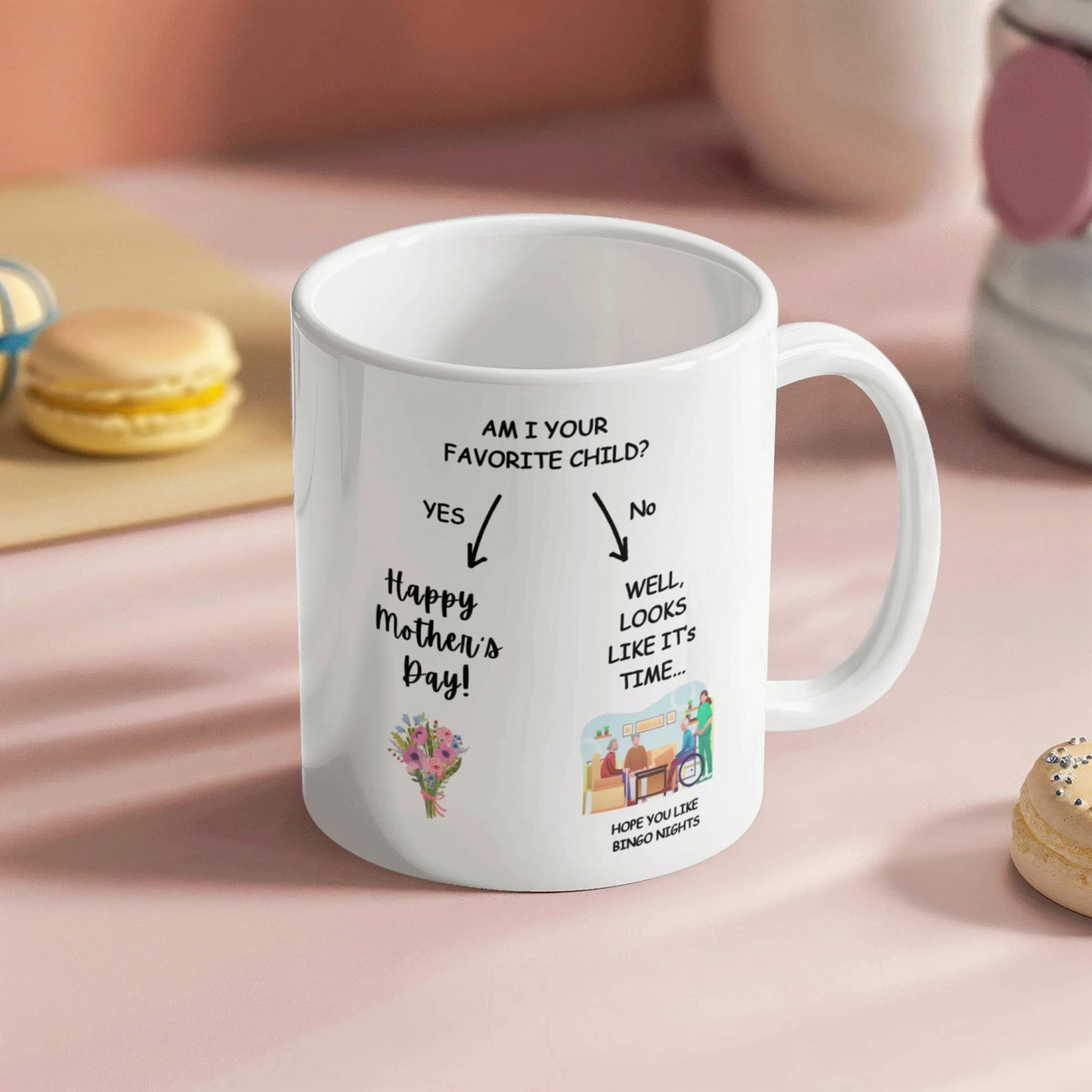 Make her laugh every morning!