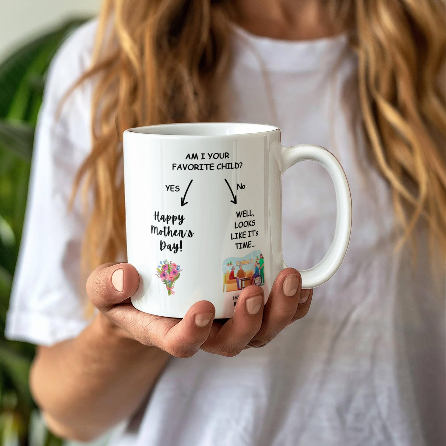 Make her laugh every morning!