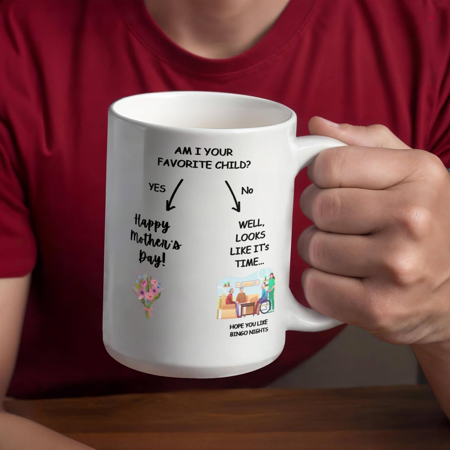 Make her laugh every morning!