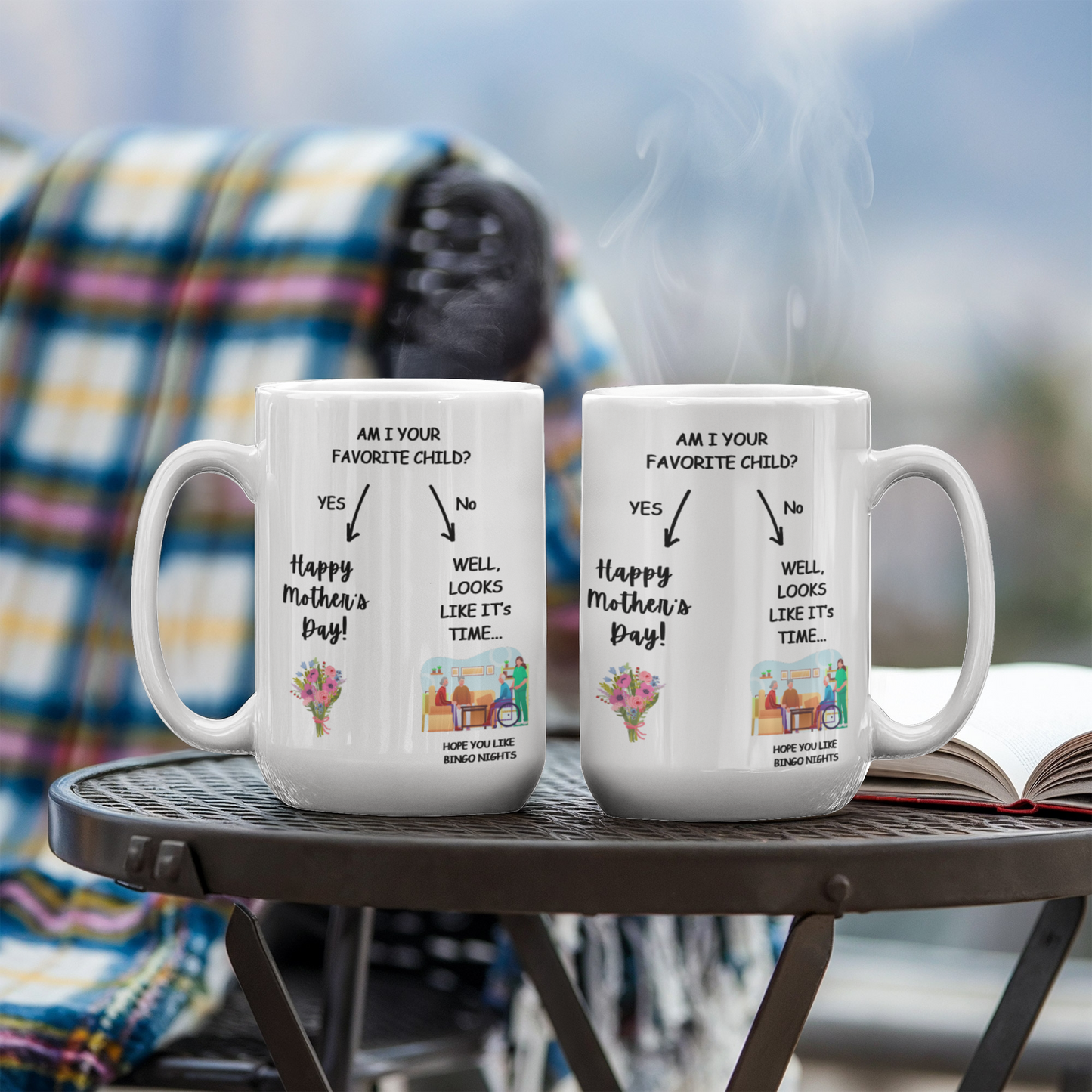 Make her laugh every morning!
