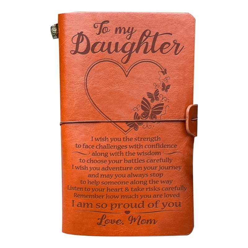 Laser Engraved Notebook - Daughter - Snuggly™