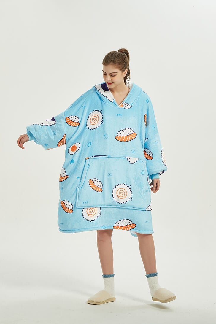 Snuggly discount hoodie blanket