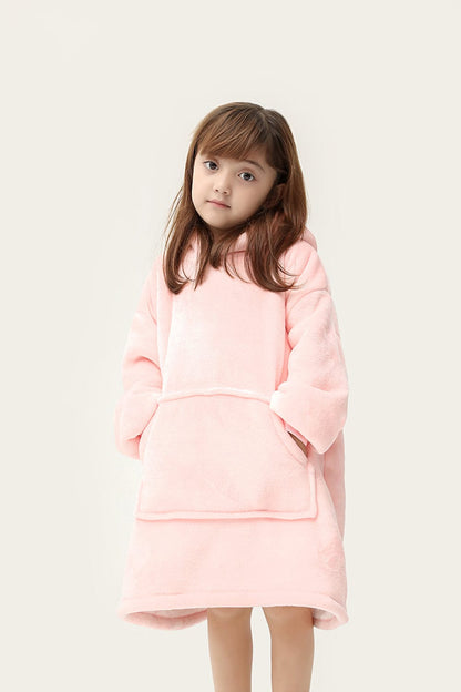 Snuggly™ Oversized Kids Blanket Hoodie - Snuggly™
