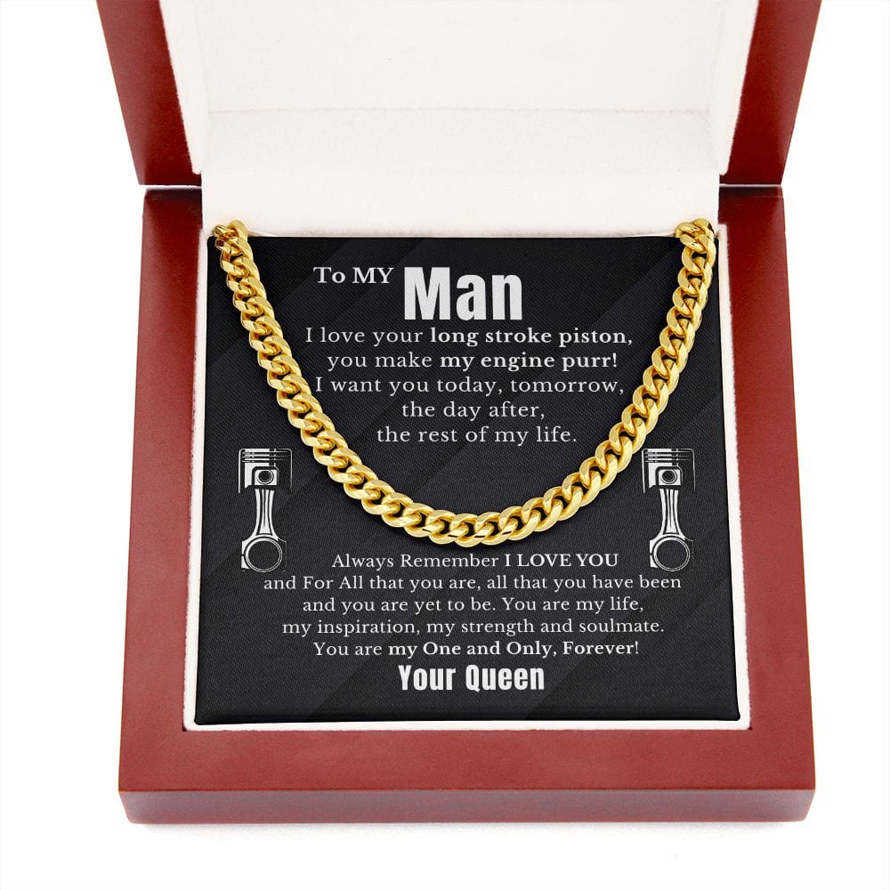 The Naughty Gift Cuban Chain - For The Special Man In Your Life - Snuggly™