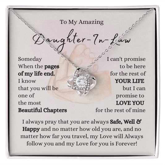 My Daughter In Law - Love You Forever - Limited Quantity Design - Snuggly™