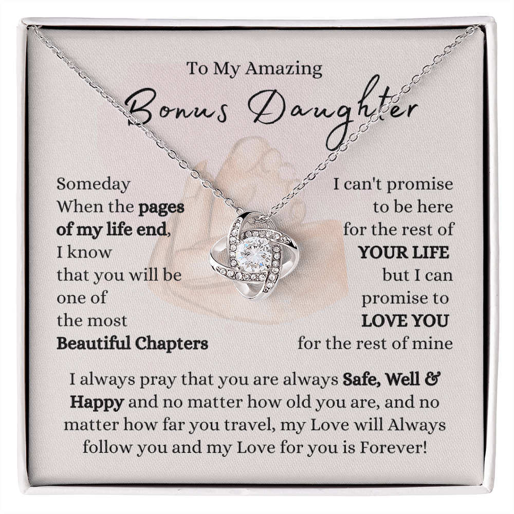 My Bonus Daughter - Love You Forever - Limited Quantity Design - Snuggly™