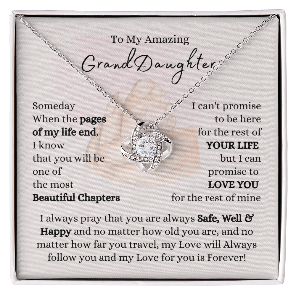 My Grand Daughter - Love You Forever - Limited Quantity Design [ROW] - Snuggly™